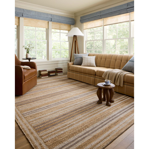 Chris Loves Julia x Loloi Judy Natural / Dove Area Rug Wayfair
